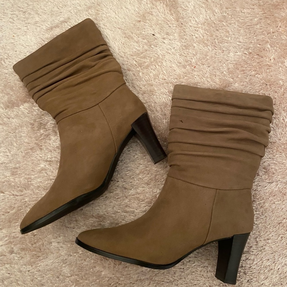 Tan Booties